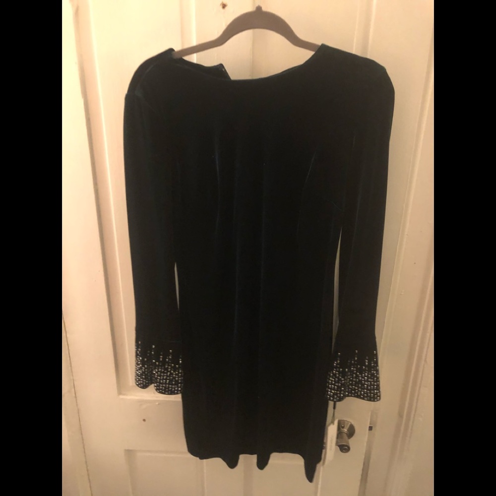 Velvet Green Calvin Klein dress